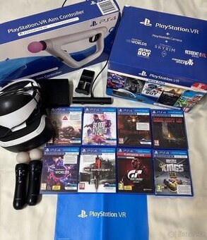 Virtuální realita ps4 ps5 , playstation VR , ps4 vr