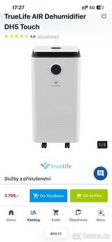 Odvlhčovače - TrueLife AIR Dehumidifier DH5 Touch