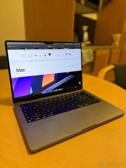 MacBook Pro 14" M3 CZ 2023 Vesmírně šedý - ZÁRUKA