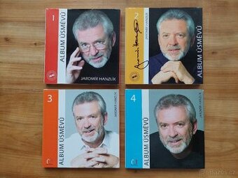 Jaromír Hanzlík Úsměvy 4x kniha 6x autogram podpis signatury