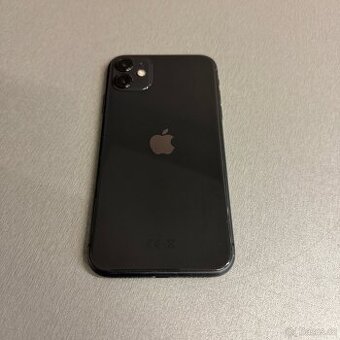iPhone 11 128GB černý, 100% baterie, rok záruka - 1
