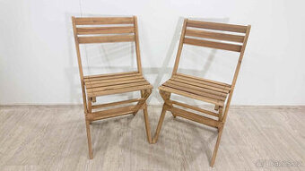 Set skládacích zahradních židlí z akáciového dřeva Elisa Kav