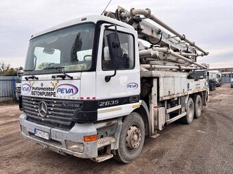 MB ACTROS 2635 6X2 + PUTZMEISTER 32
