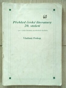 Přehled české literatury 20. století pro SŠ