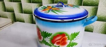 Hrnec smaltovaný 45 l, hrnec malovaný