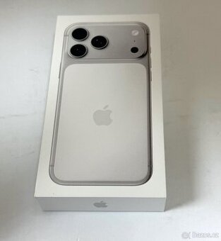 iPhone 17 Pro 256GB stříbrný: ZÁRUKA 24 měs., CZ dist., NOVÝ
