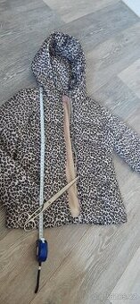 Krásná zimní bunda vel 8 až 9 let