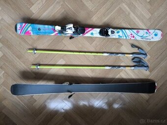 Dětské lyže + hůlky