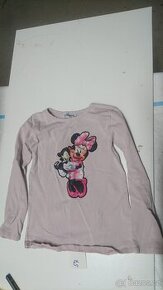 tričko Minnie dl.rukáv 6-7 let