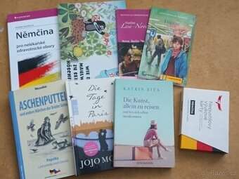 Mix knížek v němčina a výukové karty "NOVÉ"