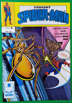 Komiks SPIDERMAN č. 5/1991 Semic velmi PĚKNÝ STAV
