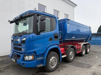 Scania G 500 XT 8x4 sklápěč Thermokorba
