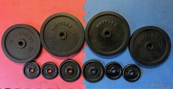 Litinové závaží na činky Kettler 80kg