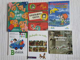 Dětské knížky - cena za zbývajících 5 knih 500 Kč