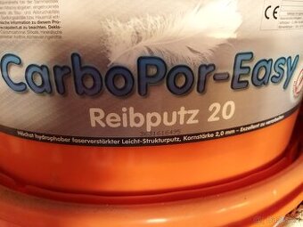 Natahovací silikonová omítka bílá