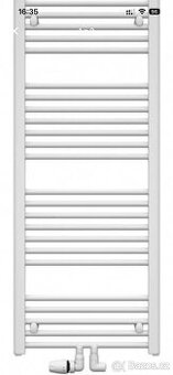 Topný žebřík na vodu Koralux 122x75 cm