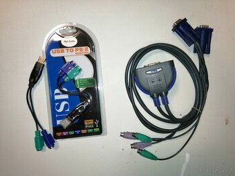 ATEN 2-port mini přepínač