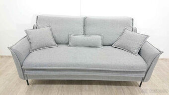 Světle šedá pohovka Charming Charlie Miuform