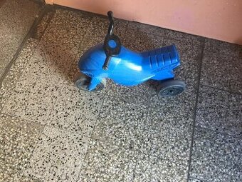 Odrážedlo motorka modré