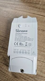 Set 3x chytré Wi-Fi relé Sonoff: Pow R2, Dual, RF R3