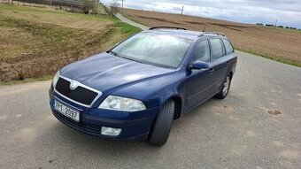 Škoda Octavia 2 2,0 FSi 110kW. Benzín. R.v.2006, barva modrá