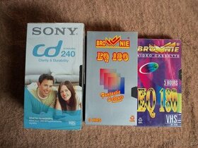 VHS 7 Ks nové kazety