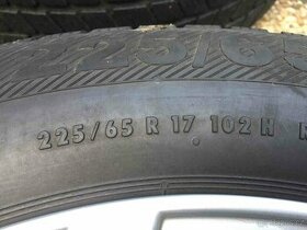 4ks zimní pneu Barum 225/65/17 DOT xx17