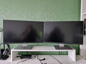 2x monitor Dell u2515hc a dokovací stanice Dell D6000