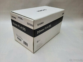 SIGMA 20mm F1.4 DG HSM Art pro Sony E - nepoužitý