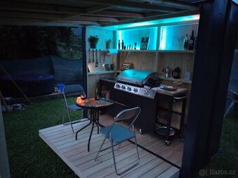 Grilovací Kuchyne ,  BBQ modul , záhradní kuchyň