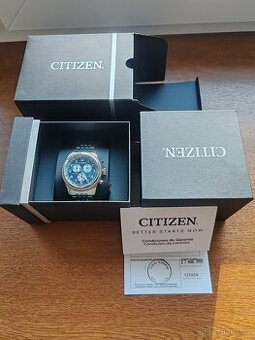 Nové pánské hodinky Citizen Aviator Chrono, solární