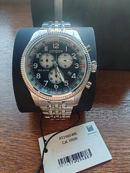 Nové pánské hodinky Citizen Aviator Chrono, solární