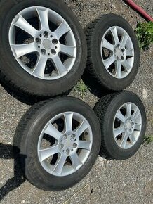Škoda, VW, Audi Alu disky + zimní pneu