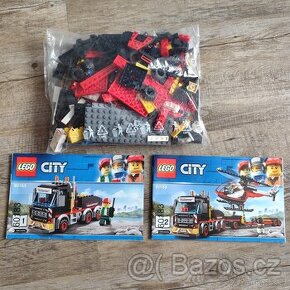 Lego City Tahač na přepravu těžkého nákladu 60183