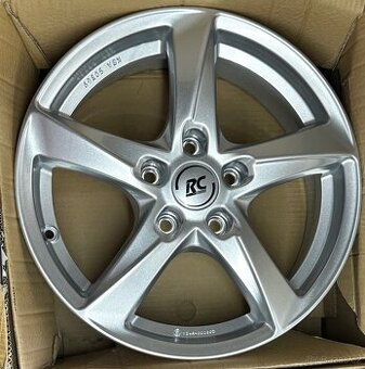 5x112 R16 6,5J ET33 Brock RC30 Silver