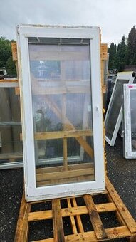 BALKONOVÉ DVEŘE PVC 1000x2050 mm - STARŠÍ