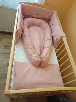 Sada do postýlky starorůžová