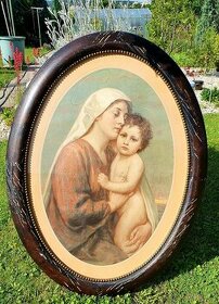 Obraz Madony s Ježíškem - SLEVA
