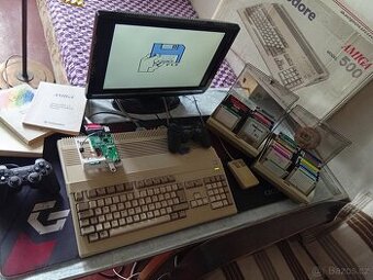 amiga 500 velky komplet jako nova 1mb chip