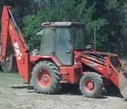 Traktobagr FAI 4×4 komatsu