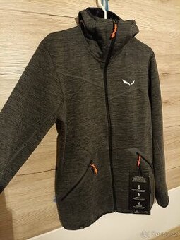 Mikina SALEWA NUVOLAO AW M JKT Man, black out, vel. 50 (M)