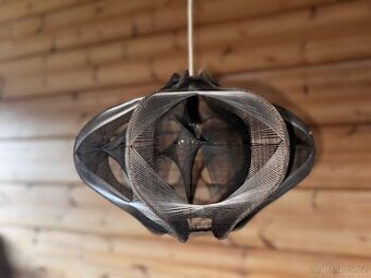 Stropní svítidlo textilní Pavučina