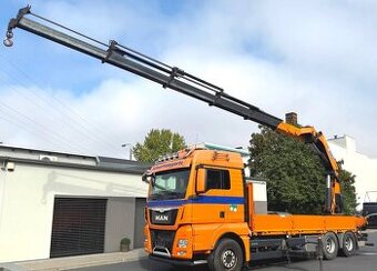 MAN TGX 26.520 - 6x4 - Valník + HR-HMF 5020 KS
