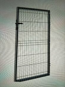 Prodám novou zahradní pozinkovanou branku v. 120 cm