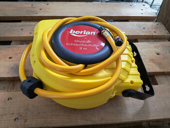 Naviják hadice na stlačený vzduch 9 m rozbalený