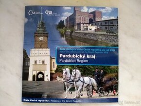 Pardubický kraj - sada oběžných mincí
