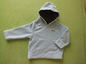 světle modrá fleesová mikina Next - vel. 86