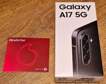 ⭐ Samsung Galaxy A17 5G 4GB/128GB Black - nerozbalený. ⭐