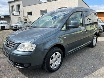 VW CADDY 1.6 75KW 2008 DIGI KLIMA VYHŘÍVANÉ SEDADLA 7 MÍST
