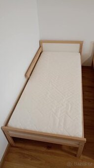 IKEA Sniglar postel, rošt, matrace